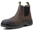 thumbnail image 1 of HARDHILL Men’s 6" Soft Toe Work Boots Waterproof Leather Slip Resistant Boots COF802 Size 8.5EE, 1 of 7