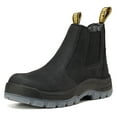 thumbnail image 1 of HANDPOINT Men's Slip On Waterproof Chelsea Soft Toe Slip Resistant Work Boots, Black, 80N04, 12, 1 of 7