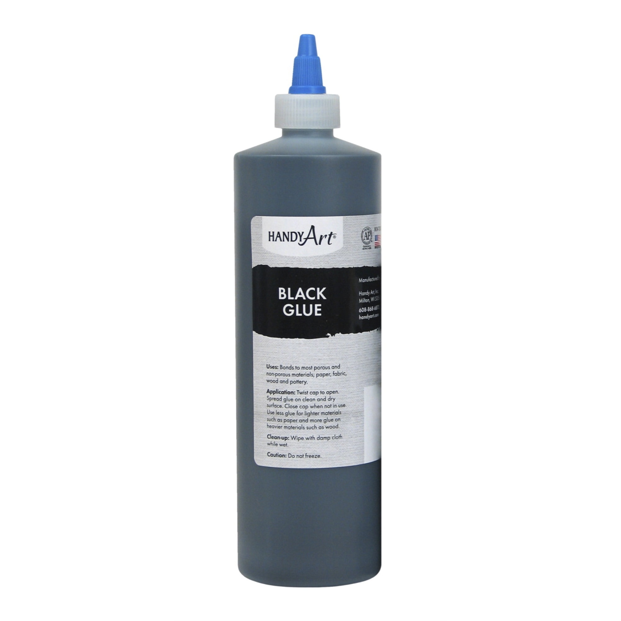 HANDY ART BLACK GLUE 16OZ