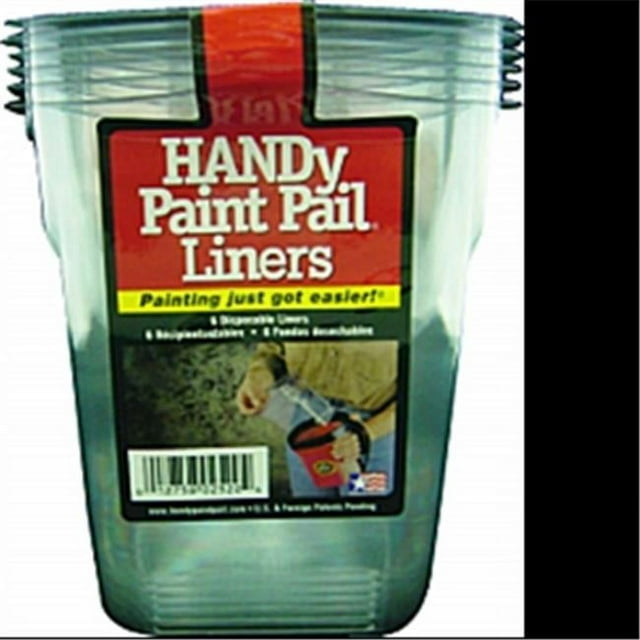 HANDy 2520-CT Paint Pail Liners, 6-Count
