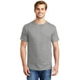 thumbnail image 1 of HANES 5190P ADULT 6.1 OZ. BEEFY-T WITH POCKET, Light Steel, L, Pack Of 2, Hanes Mens T-Shirts, 1 of 1