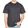 thumbnail image 1 of HANES 5190P ADULT 6.1 OZ. BEEFY-T WITH POCKET, Smoke Gray, L, Pack Of 2, Hanes Mens T-Shirts, 1 of 1
