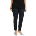 thumbnail image 1 of JMS Just My Size by Hanes Women's Plus Size Pull On Stretch Denim Jeggings, 1 of 6