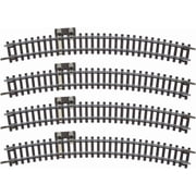 HANFLY HO Scale Power Feed Curve Track R3 1 Built in Track Power Clip Analog