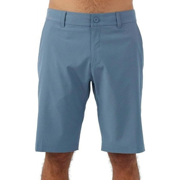 HANG TEN Men's Lightweight Adjustable Hybrid Board Chino Shorts