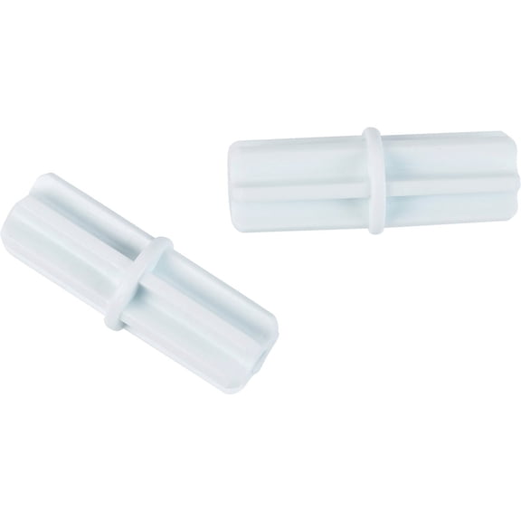 ClosetMaid Hanger Bar Connector Closet Rod Connector Bar - Multicolor — Residential Use, Standard Application