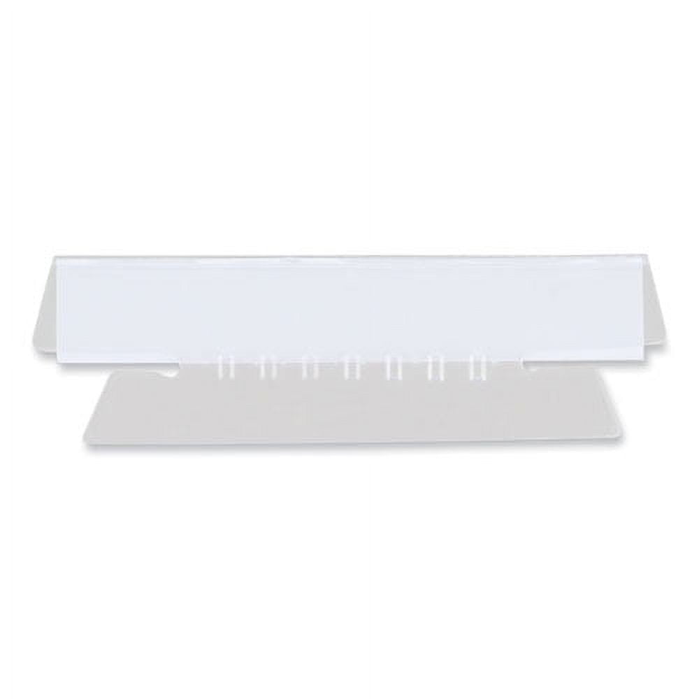 Solid Color Tabs, 1/3-Cut, White, 3 Solid Color Tabs, 1/3-Cut, White, 3