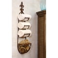 thumbnail image 1 of HANGING TOWEL RACK WITH BASKET, 1 of 2