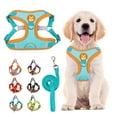 thumbnail image 1 of HANI Dog Harness- No Pull Step-in Small Dog Harness with Quick Release Buckle - Dog Harness for Small Dogs or Medium Dog Harness for Indoor and Outdoor Use，Reflective Easy Control,Blue,L, 1 of 9