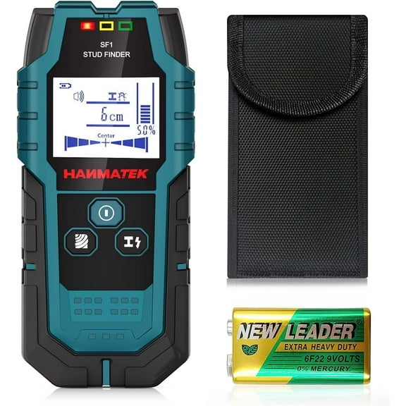 HANMATEK SF1 Stud Finder Wall Scanner Detector Pro Smart Sensor 5 in 1 Upgrade