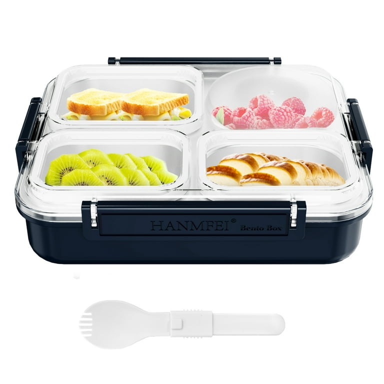 Stainless Steel Lunch Box - Premium Stainless Steel Bento Box for
