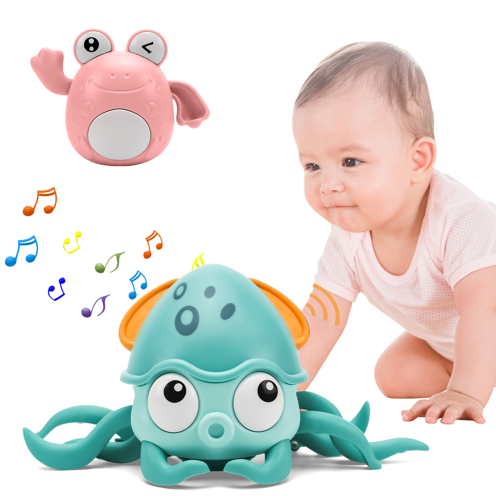 Fingerlings Baby Lightup Dolphin Jules (Pink) Interactive Toy