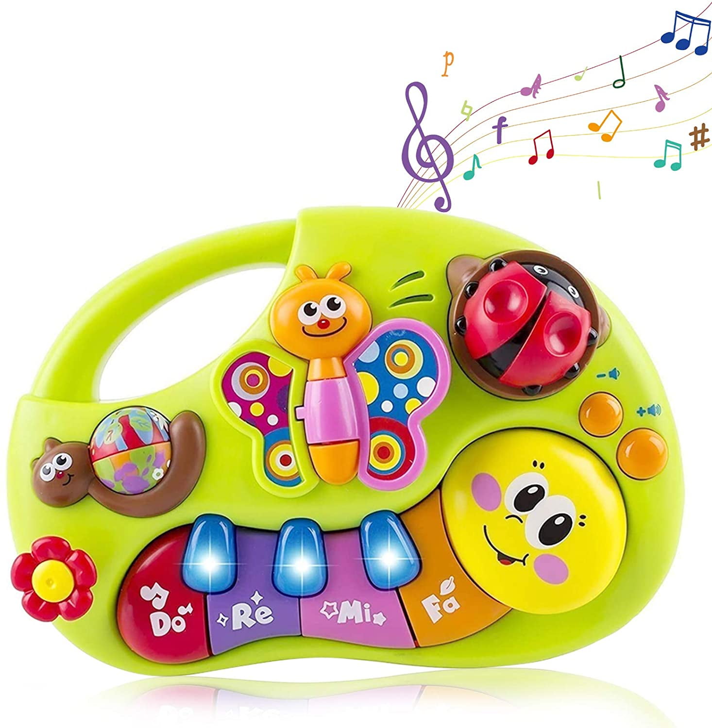 Baby Einstein Cal's First Melodies Magic Touch Piano – Apple & Honey Kids