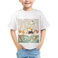 thumbnail image 1 of HANMUN Boys and Girls Tough Fashionable One Side Hot T-Shirts and Short Sleeves, Size XS-XL Made in USA, 1 of 4