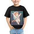 thumbnail image 1 of HANMUN Boys and Girls Tough Fashionable One Side Hot T-Shirts and Short Sleeves, Size XS-XL Made in USA, 1 of 4