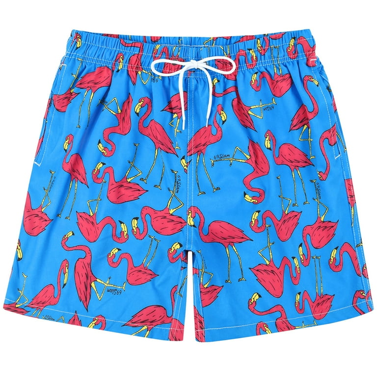 Short Swim Trunks For Men Men's Quick-Dry Swim Trunks Funny