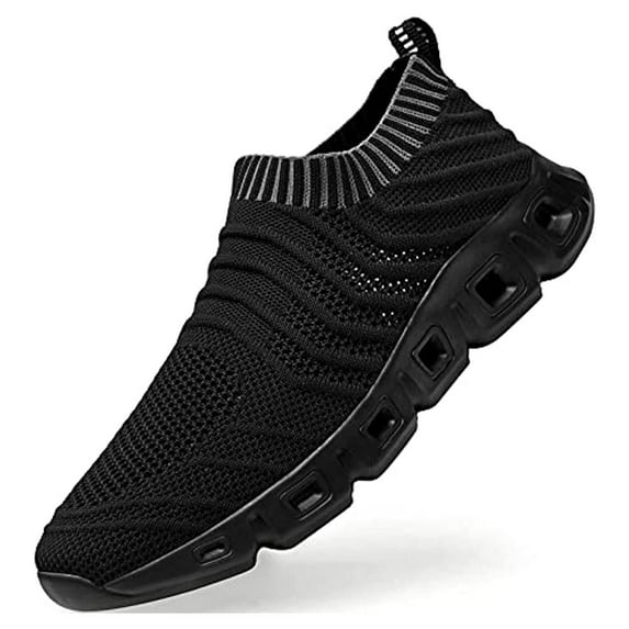 HANMUN Mens Trainers Road Running Shoes Mesh Lightweight Walking Shoes Athletic Gym Running Shoes