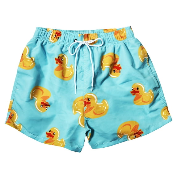 HANMUN Swim Trunks for Men Quick Dry Swim Shorts Mesh Lining Swimwear Bathing Suits with Pockets