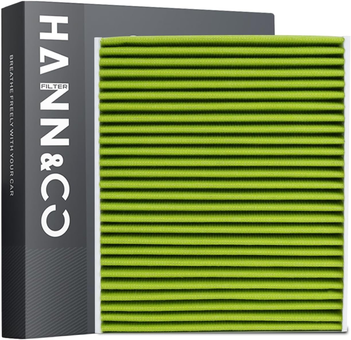 HANN&CO Activated Carbon High Flow HEPA Cabin Air Filter With