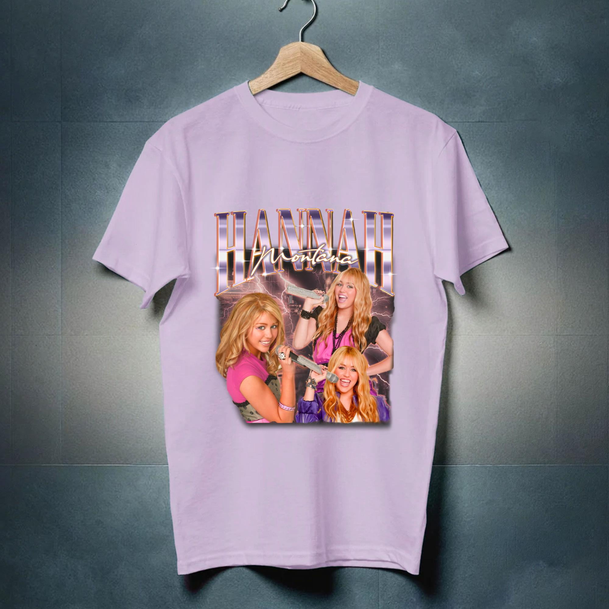 HANNAH MONTANA Shirt, Hannah Montana Fan Tees, Hannah Montana Homage ...