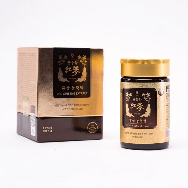 HANPOONGSAM Red Ginseng Extract 240g from 100 Korean Red Ginseng Roots