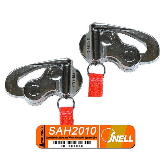 HANS AK11412 Helmet Anchor Attachment - Quick Click -SAH Series - Pair