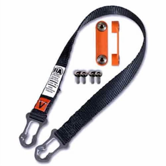 HANS TK11313S Sliding Tether - Sport I/II - Post Collar Anchor - Short Length