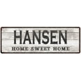 thumbnail image 1 of HANSEN Home Sweet Home Country Look 6x18 Metal Sign 106180045418, 1 of 1