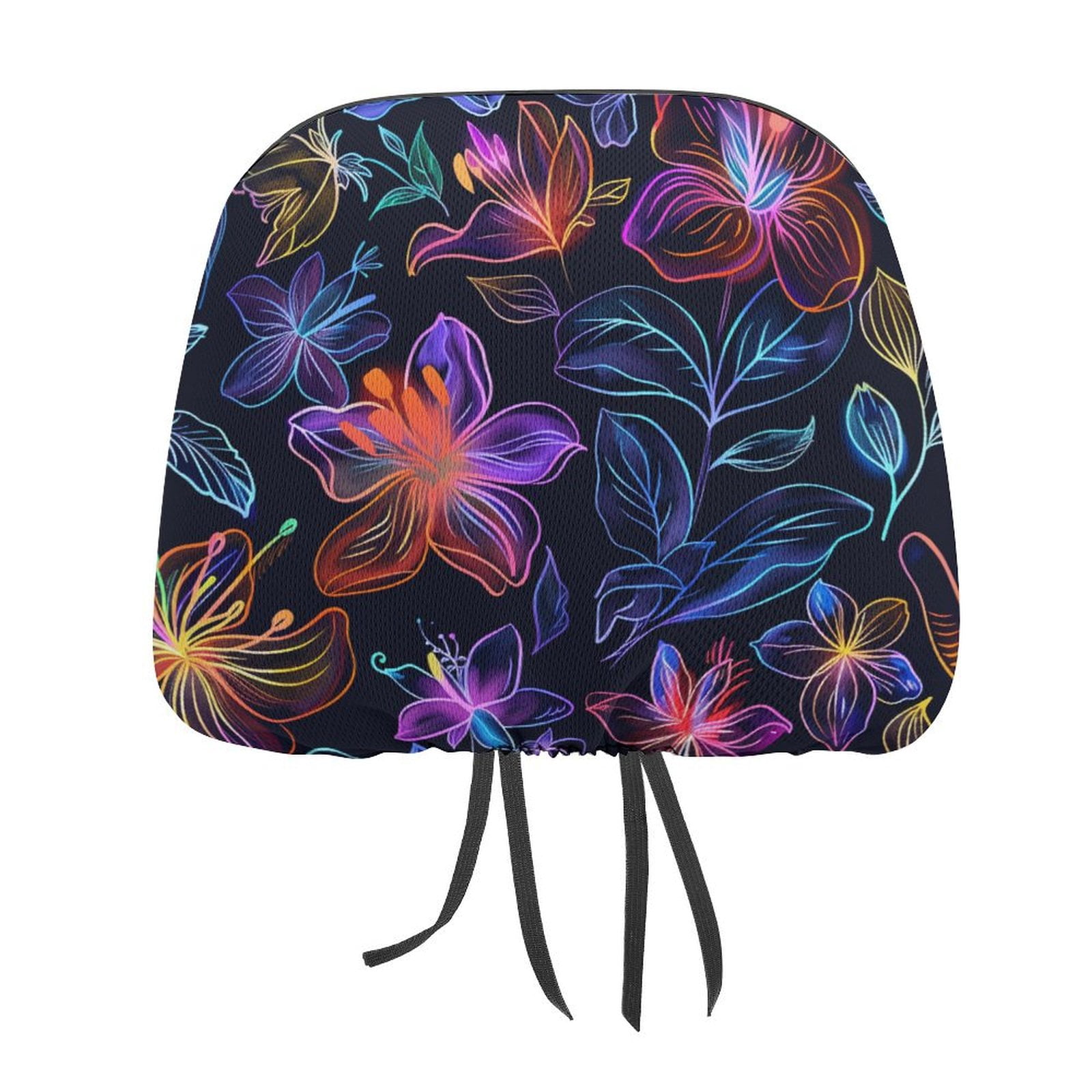 HANSHB Car Seat Headrest Covers, Universal Car Seat Head Rest Protector