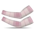 HANSHB Classic Pink Tattersall 113 Arm Sleeves, UV Protection Arm