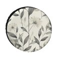 HANSHB Dandelion Leaves 404 Spare Tire Cover, Camper Wheel Covers
