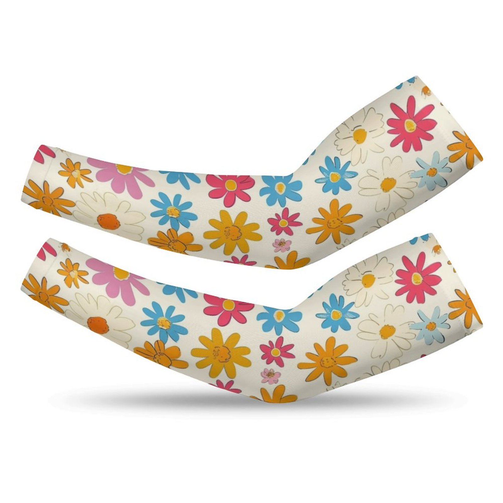 HANSHB Detailed Flower Patterns 258 Arm Sleeves, UV Protection Arm