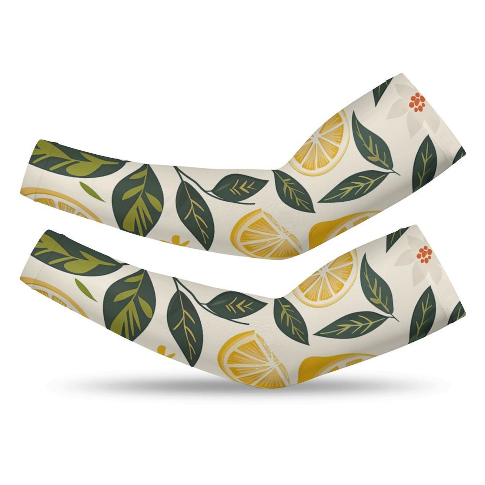 HANSHB Lemon Spring Dance 97 Arm Sleeves, UV Protection Arm Sleeves