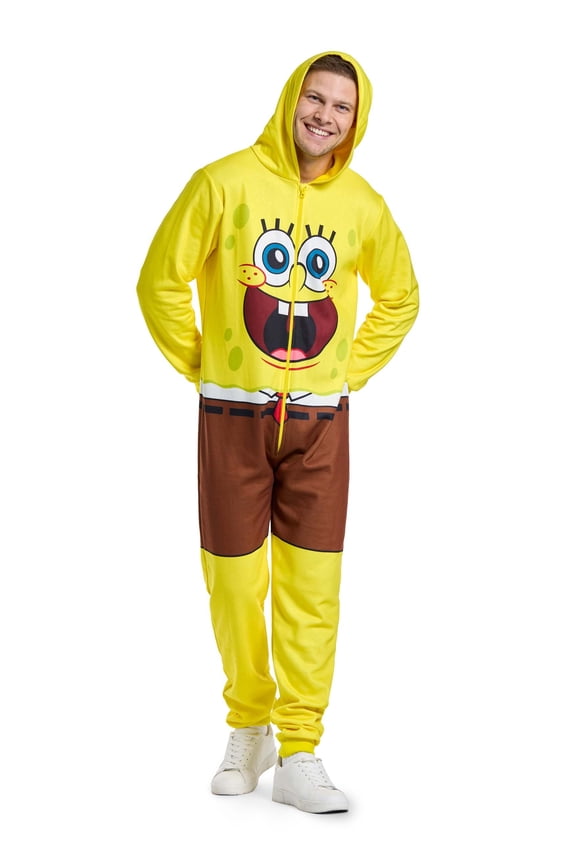 SpongeBob SquarePants Adult Costume SpongeBob Onesie