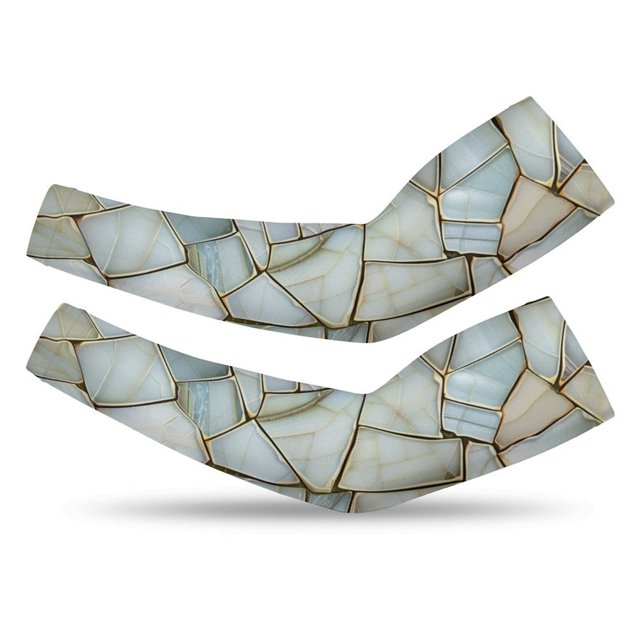 HANSHB Pane Mosaic Design 361 Arm Sleeves, UV Protection Arm Sleeves