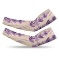 HANSHB Rustic Lavender Bunches75 Arm Sleeves with Thumb Hole, UV Sun