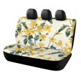 HANSHB Sophisticated Winter Jasmine 658 Back Bench Seat Cover with