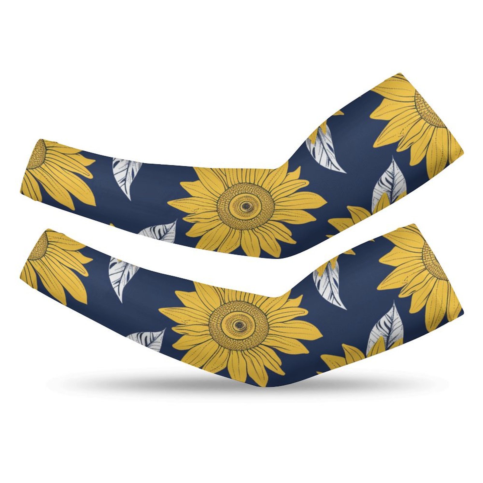HANSHB Sunflower Pattern65 Arm Sleeves, UV Protection Arm Sleeves