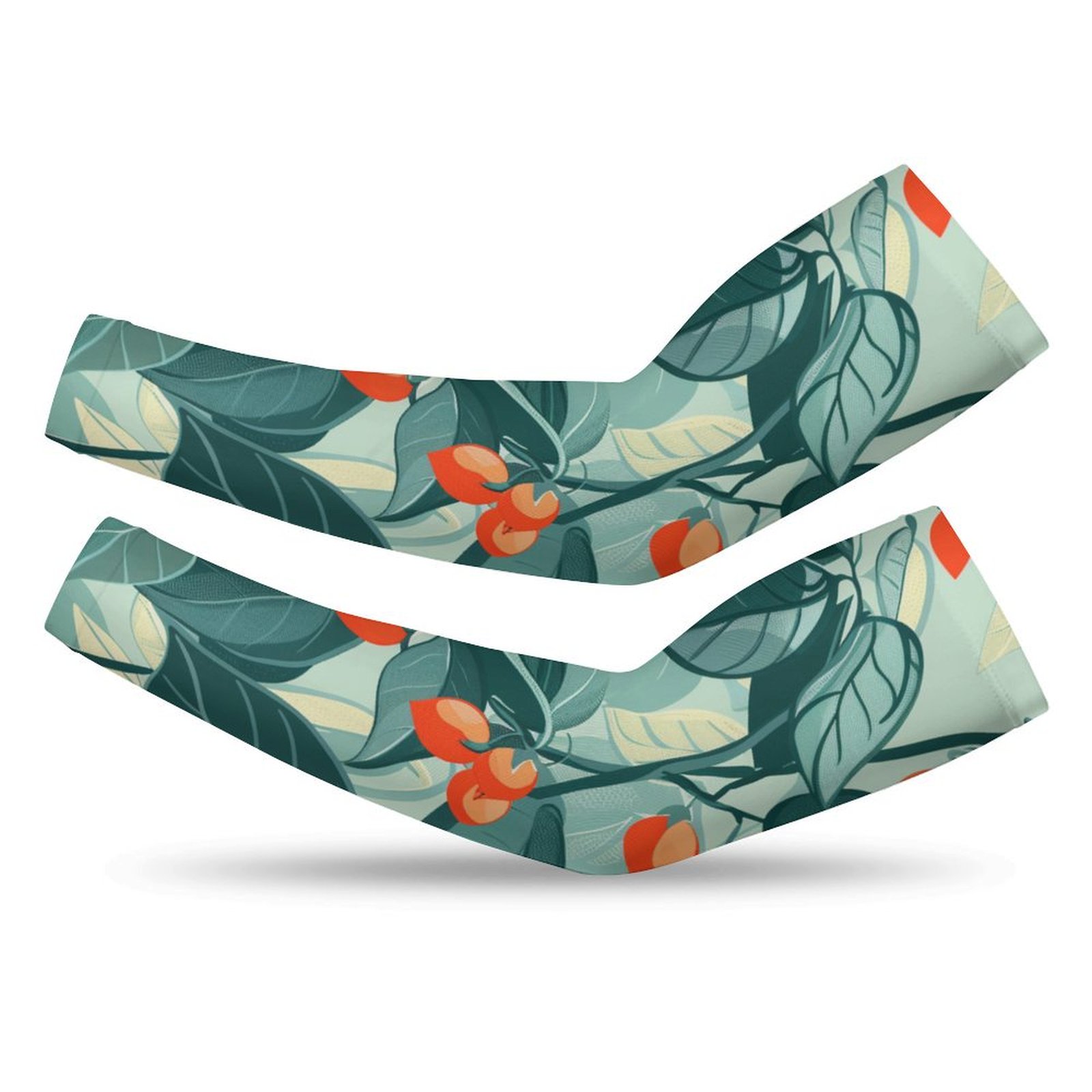 HANSHB Zesty Plant 49 Arm Sleeves, UV Protection Arm Sleeves