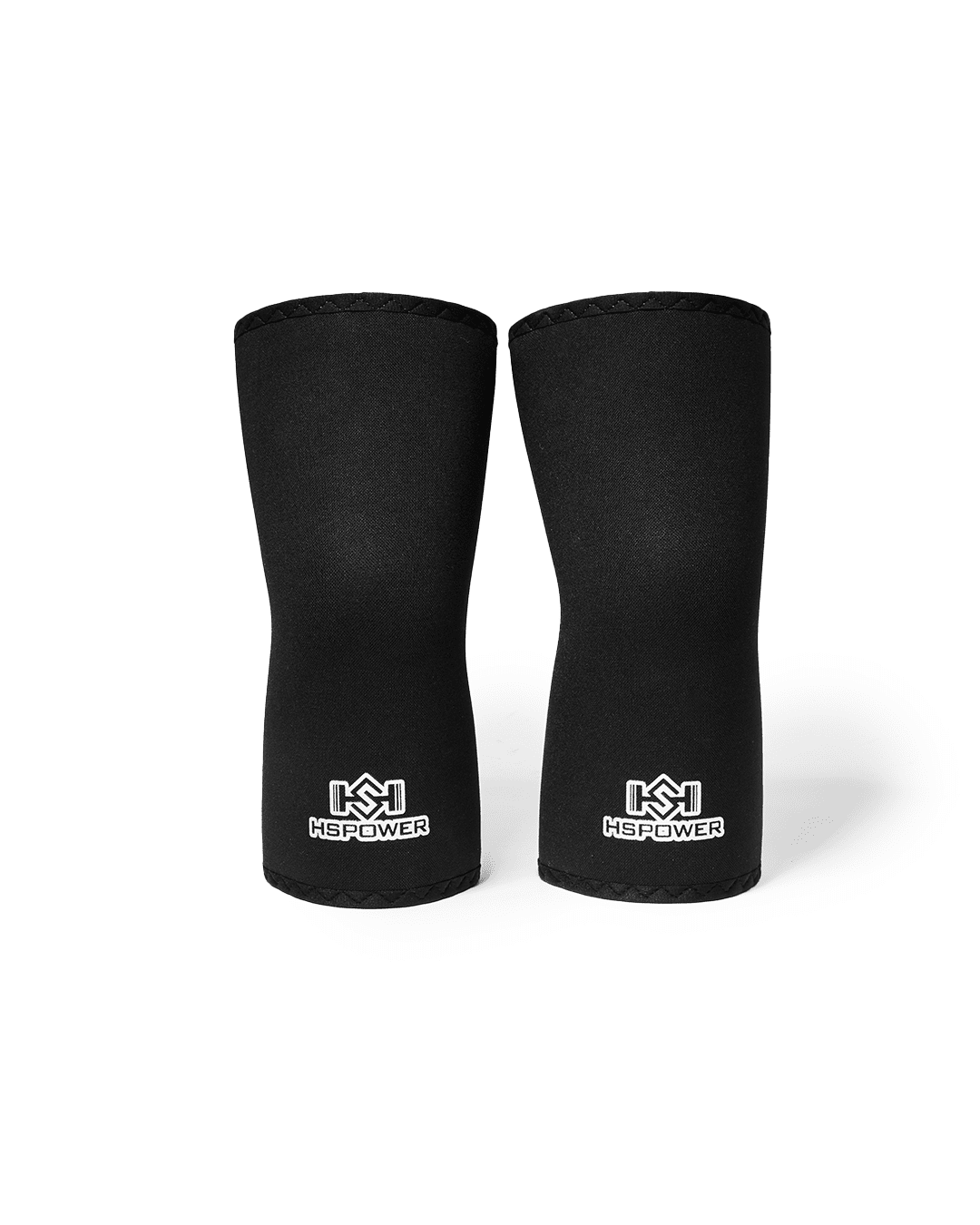 HANSU POWERLIFTING KNEE SLEEVES, 7MM NEOPRENE STIFF KNEE PAD FOR SQUAT