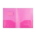 thumbnail image 1 of HANXIULIN 1 Pack Colored File Folders with Pockets and Business Card Holder, 2-Pocket Folders for Documents, Cute Plastic Folders for Filing Cabinet, Home, Office, Resume Portfolio(Z02-Purple), 1 of 5