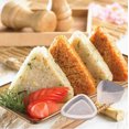 thumbnail image 1 of HANXIULIN 1 Set Onigiri Rice Ball Bento Press Maker Mold Triangle Form Mold Sushi Maker Home Kitchen Supplies, 1 of 5