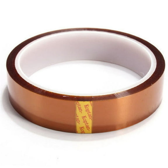 HANXIULIN 3/6/8/15/18/25MM100Ft Heat Resistant High Temperature Polyimide Kaptons Tape 33M Tool Product
