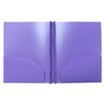 thumbnail image 1 of HANXIULIN 3-Prong Plastic Folders with Pockets, 2 Pocket Folders with Fasteners, Tear-Resistant Plastic Pockets, and Fit Letter Size Paper, Use for School Office Home Business, 1Pcs Folders, 1 of 9