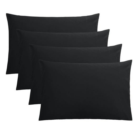 HANXIULIN Brushed Microfiber Envelope Pillowcases Set Of 4 Queen 20, 51*76cm