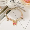 thumbnail image 1 of HANXIULIN Cartoon Butterfly Bracelet Women Girls Hand Jewelry Couple Charm Bangles, 1 of 2