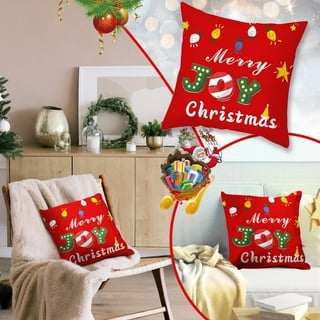 Christmas Throw Pillow Cover, Mittens, Mashmallows, Snowballs, Sleddin –  Kate McEnroe New York