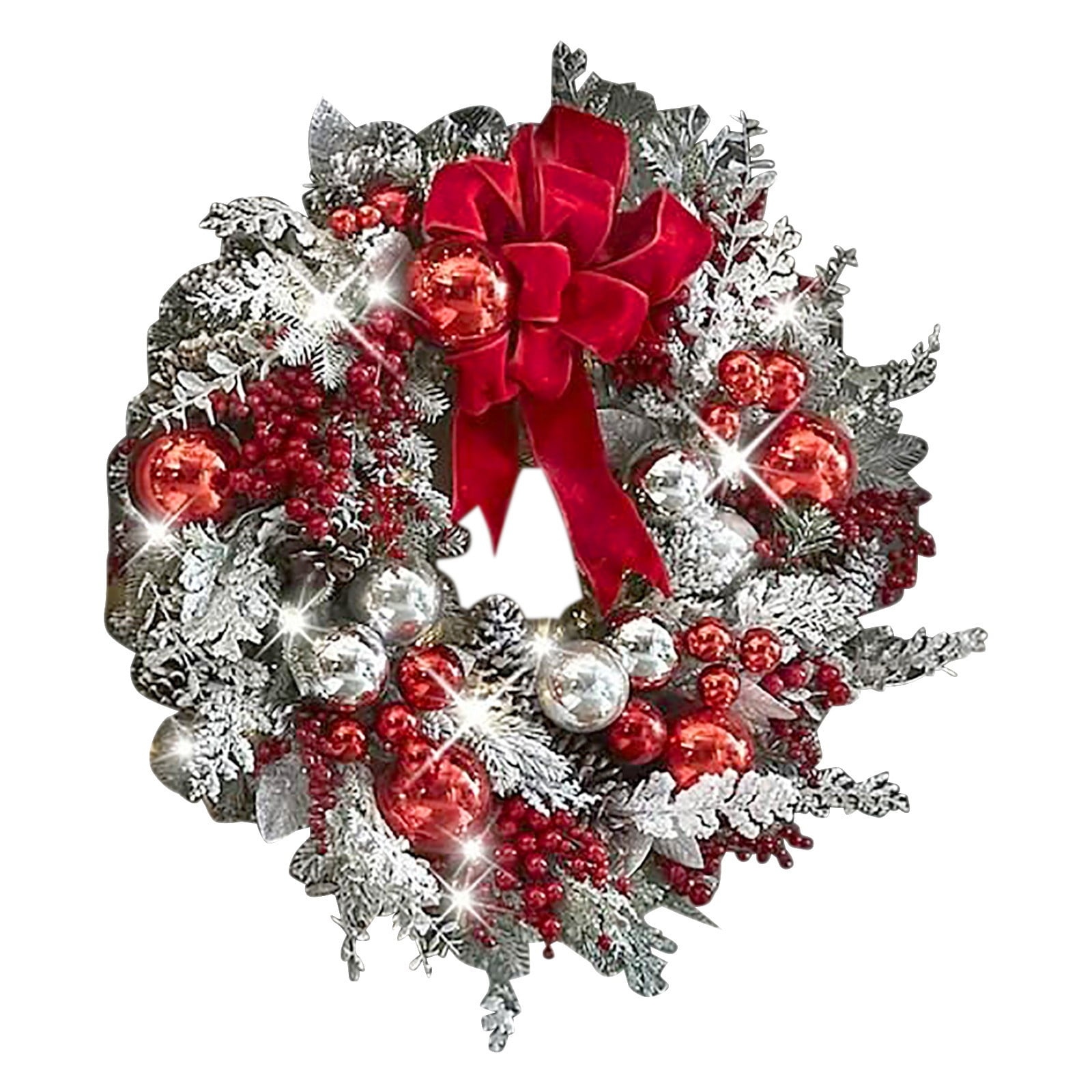 HANXIULIN Christmas Decorations Dead Branches Vine Ring Pendant