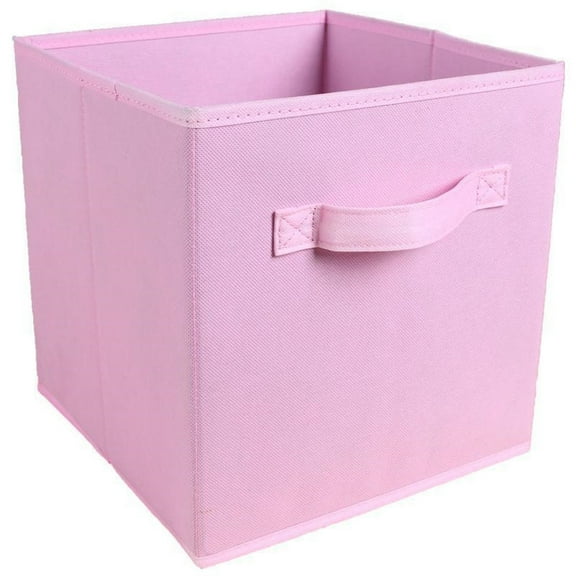 HANXIULIN Cube Storage 1 Pack Foldable Storage With Labels Nonwoven Fabric Cloth Storage Boxs Drawer Basket Closet Organizer Clothes Toys Organizer Containers for Nursery Office Home Decor