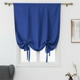 thumbnail image 1 of HANXIULIN Curtain for Bathroom Kitchen Adjustable Balloon Roman Curtains for Small Window Room Darkening Shades Drapes Panel Rod Pocket Purple Home Decor, 1 of 7